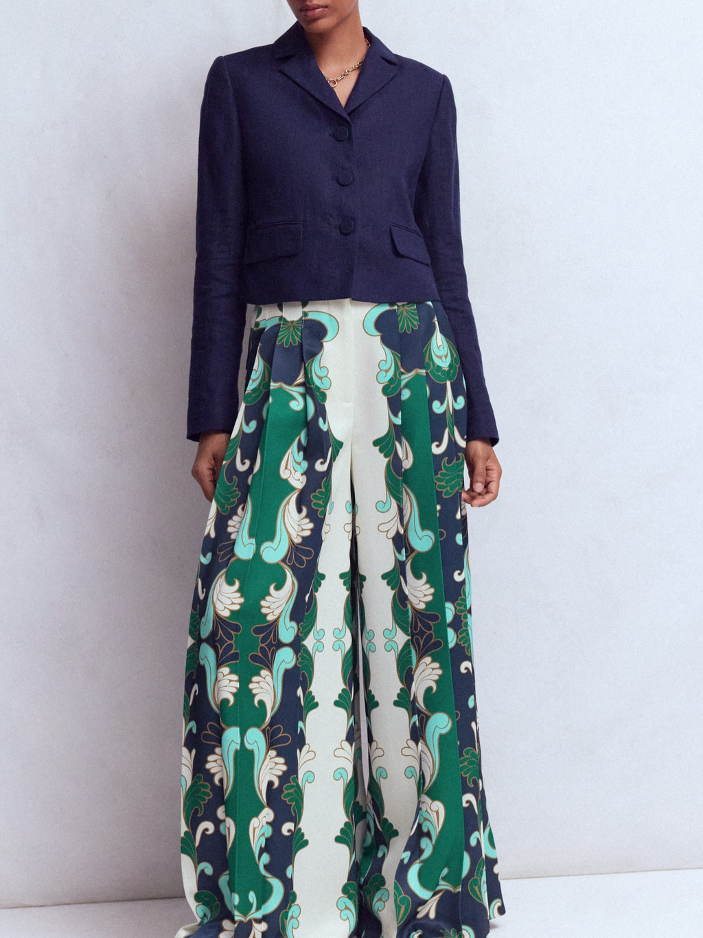 Baroque Print Two-Piece Set