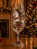 Nutcracker Christmas Decorative Glass