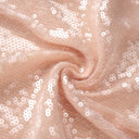 Elegant Strapless Sequin Mermaid Maxi Dress