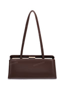 Vintage Textured Shoulder Tote Bag