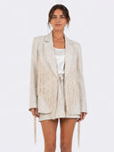 Fringe Tailored Blazer