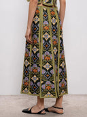 Nomad Heritage Printed Wrap Top
