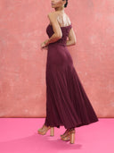 Floral Print Ruched Two-Piece Set
