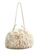 Stylish fluffy cloud bag