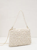 Hollow Crochet Lace Evening Clutch Bag