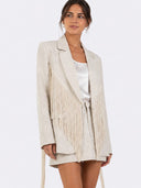 Fringe Tailored Blazer
