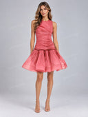 Ruched Drop Waist Organza Mini DressRuched Drop Waist Organza Mini DressRuched Drop Waist Organza Mini DressRuched Drop Waist Organza Mini Dress