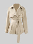 Belted Trench Style Romper