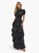 Retro Princess Multi-Layer Maxi Cake Dress