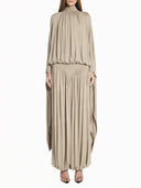 Unique Cape Sleeve Top & Balloon Pants Set
