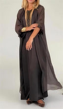 Elegant Loose Fit Maxi Dress