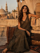 Minimalist Loose Knit Maxi Dress