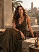 Minimalist Loose Knit Maxi Dress