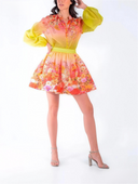 Vibrant Flower Two-Piece Set