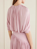 Blush Drape Skirt