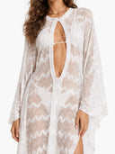 Hollow Design Knit Loose Maxi Dress